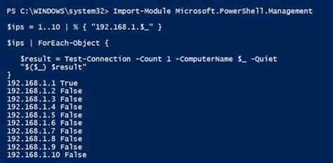 Ping Script .